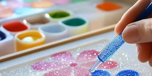 Salt Art at the Creation Station