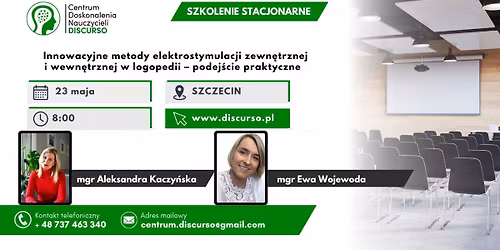 SZCZECIN  Innowacyjne metody elektrostymulacji zewn\u0119trznej i wewn\u0119trznej w logopedii 