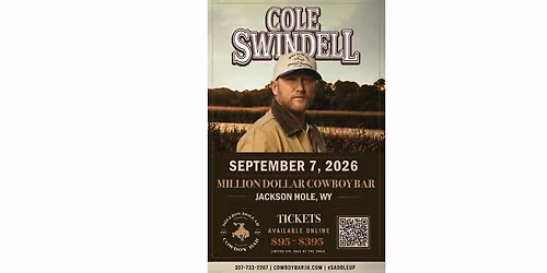 Cole Swindell Live at The Cowboy Bar