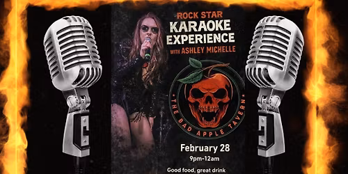 Ashley Michelle Karaoke at The Bad Apple!  