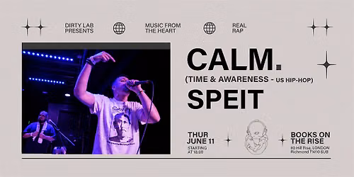 Pushing on Portals UK Tour with Calm (Time & AwareNess) US Hip-Hop