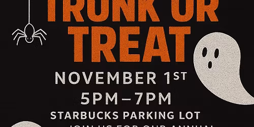 Mineral Wells Starbucks Trunk or Treat