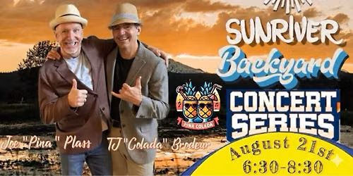 Pi\u00f1a Colada live at the Sunriver Lodge backyard concert series!