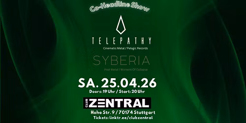 ProgMotion: TELEPATHY & SYBERIA