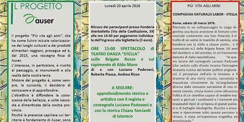 Spettacolo di teatro danza "STELLA"