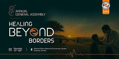 SAPA General Assembly 2026 | Healing Beyond Borders