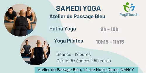 Samedi Yoga : Atelier du Passage Bleu
