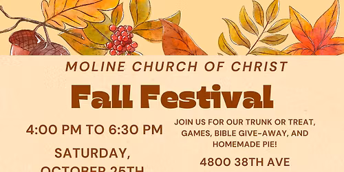 Fall Festival - Moline Church of Christ