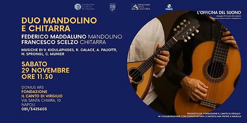 Duo mandolino e chitarra