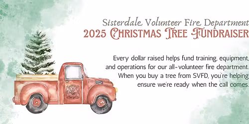 SVFD Christmas Tree Fundraiser