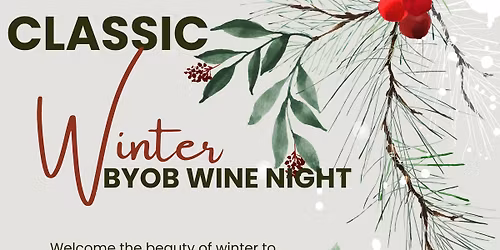 Classic Winter Planter- BYOB Wine Night!