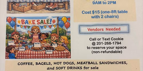 SRPE Indoor Flea Market & Bake Sale