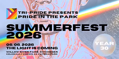 tri-Pride presents Pride in the Park: SUMMERFEST 2026 [YEAR 30]
