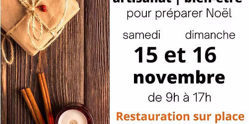 Portes ouvertes et March\u00e9 artisanat \ud83e\udd68\/ bien-\u00eatre \ud83c\udf31