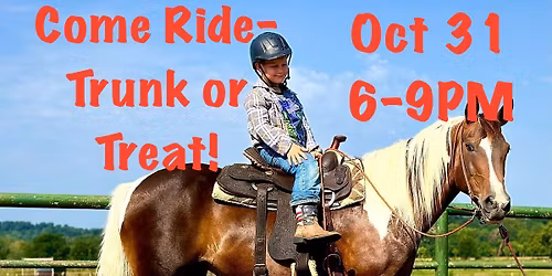 Halloween trunk or treat