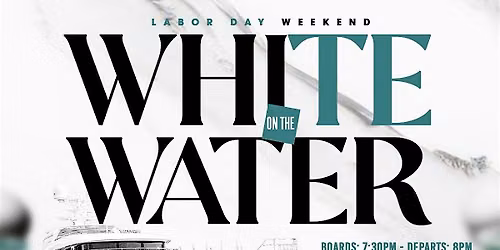 WHITE ON THE WATER