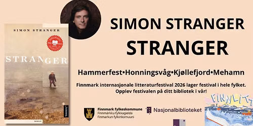 Ny dato: Simon Stranger: Stranger - om \u00e5 vokse opp i skyggen av psykisk sykdom.