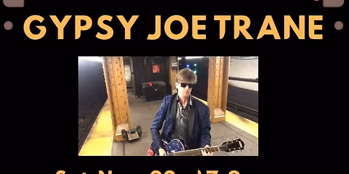 Live Music at The Studio Featuring Gypsy Joe Trane