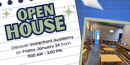Waterfront Academy's Open House
