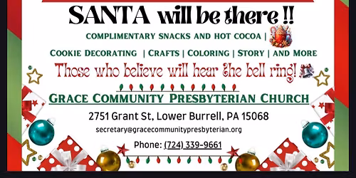 Free Community Children's Christmas Event