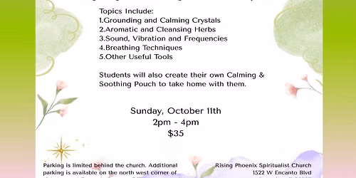 Metaphysical Tools For Anxiety & Stress