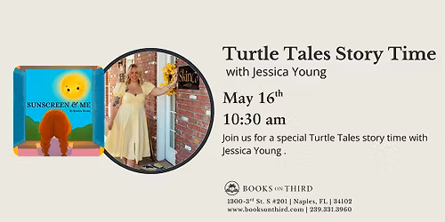 Turtle Tales Storytime with Guest Author Jessica Young