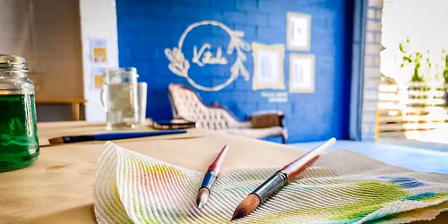 Abstract art with artist Melanie Norman