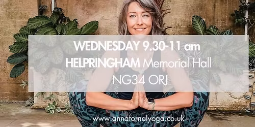 Helpringham Memorial Hall Weekly Yoga classes