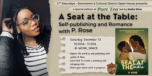 A Seat at the Table: Self-publishing & Romance with P. Rose