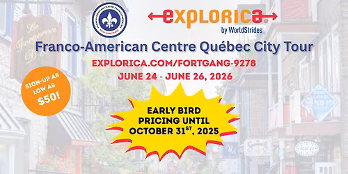 Franco\u2010American Centre Qu\u00e9bec City tour