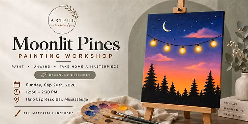 Painting Workshop in Mississauga | Beginner-Friendly Paint & Create