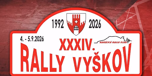 XXXIV. RALLY VY\u0160KOV 2026