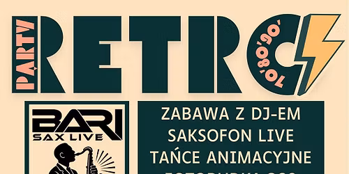 Retro Party Lata 70\u2019 80\u2019 90\u2019