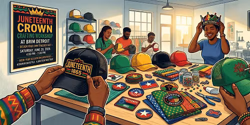 Juneteenth Crown Crafting: Design Your Own Custom Statement Hat