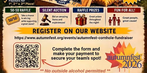 Autumnfest Cornhole Fundraiser