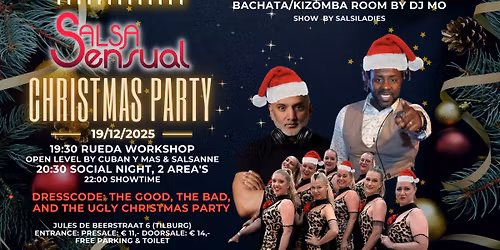 Salsa Sensual Social Party the Christmas edition