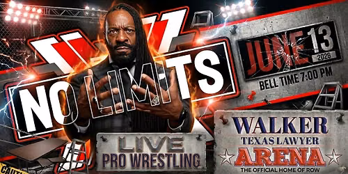 Reality of Wrestling Saturday, June 13th: NO LIMITS