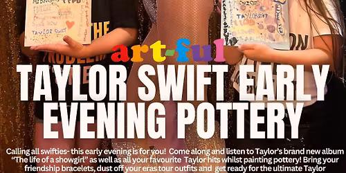 Taylor Swift Pottery Painting