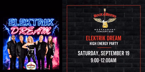 ELEKTRIK DREAM @ Rock & Brews Royal Oak