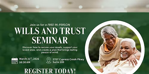 Wills and Trust Seminar