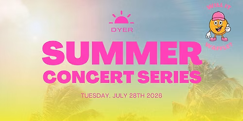 Will It Waffle? at Dyer Summer Concert Series \ud83c\udfb7\ud83c\udfb8\ud83c\udfb6 | \ud83d\uddd3\ufe0f July 28th 2026 | \u23f0 5-8pm | \ud83d\udccdCentral Park