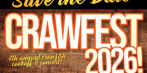 SAVE THE DATE | Crawfest 2026