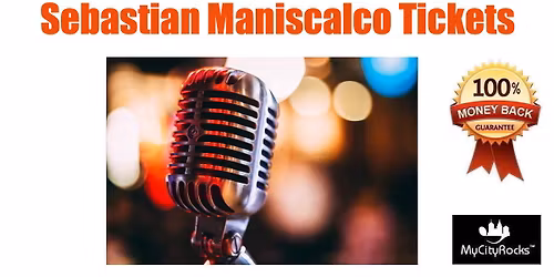 Sebastian Maniscalco "It Ain't Right Tour" Tickets Indio CA Fantasy Springs Resort & Casino