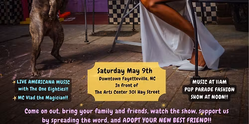 The BluWater NC Fashion Pup Parade!!