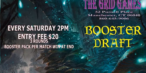 Saturday Booster Draft At The Grid Games