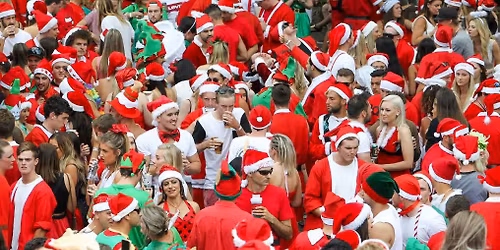 Naked Iguana Brewery Santa Crawl - Benefiting GPD Blue Santa