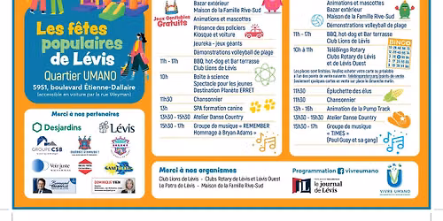 F\u00eates Populaires de L\u00e9vis