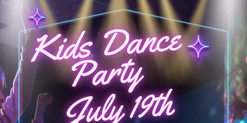 Kids Dance Party 5 and Under