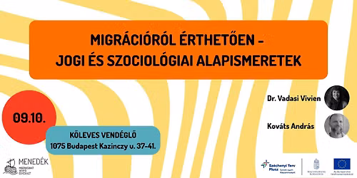 Migr\u00e1ci\u00f3r\u00f3l \u00e9rthet\u0151en - jogi \u00e9s szociol\u00f3giai alapismeretek