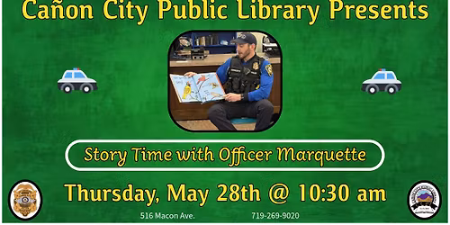 Story Time with Officer Marquette